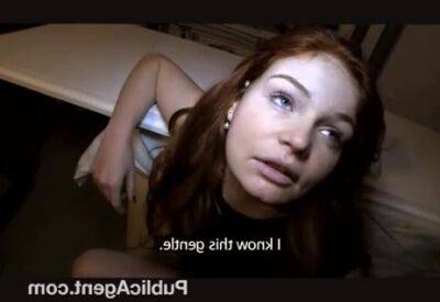 Married redhead does anal sex for money - sunporno.com