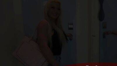 chubby blonde french girl next door get anal in kitchen - icpvid.com - France