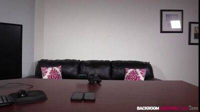 Madison - Back Room Casting Couch - 18yo blonde Madison Loses Anal Virginity On Camera! - natural tits - sunporno.com