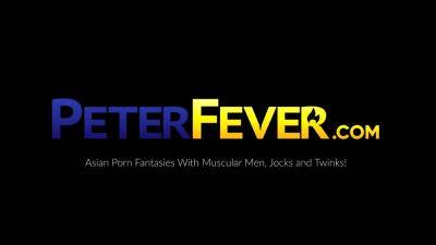 PETERFEVER Muscular Kosuke Masturbates Solo And Anal Plays - drtuber.com