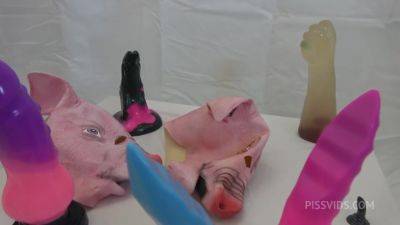 Brittany Bardot - HORNY PIGS! The ULTIMATE anal filth session! Brittany Bardot and Laura Boomlock - PissVids - hotmovs.com
